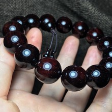 印度小叶紫檀1.5手串男女檀香紫檀佛珠手链老料高密正品厂家批发