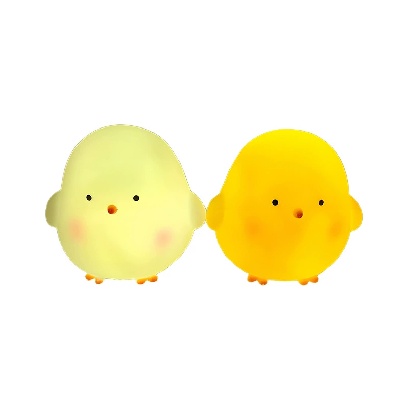 LED Cartoon Night Light, Battery-Powered Cute Animal Lamp, Bedside Desk Decor, 7–11 cm