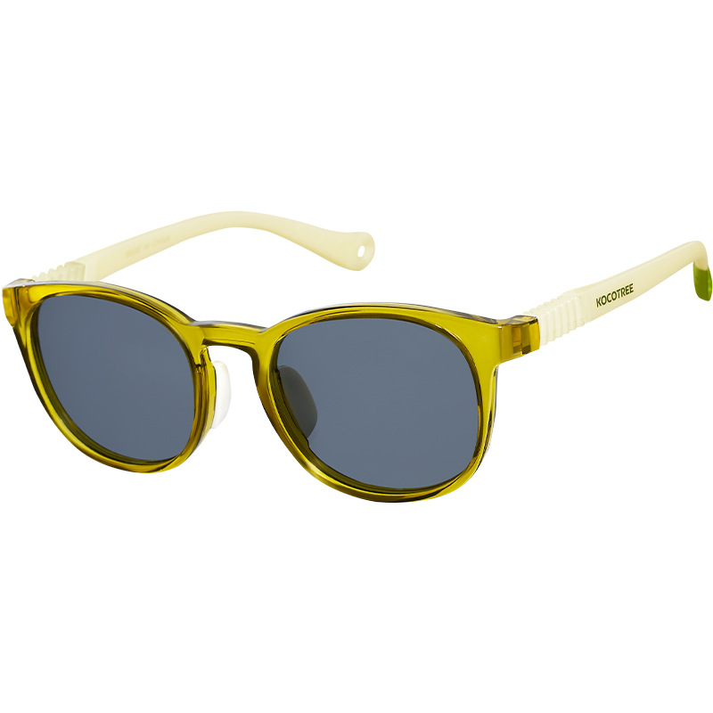 KK árbol niños gafas de sol niños y niñas gafas de sol polarizadas bebé protección UV protección de los ojos moda no hace daño a los ojos