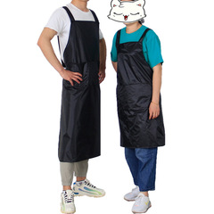 Manufacturer direct sales extended adult waterproof apron kitchen home use pet store non-stick hair dustproof catering work waist apron