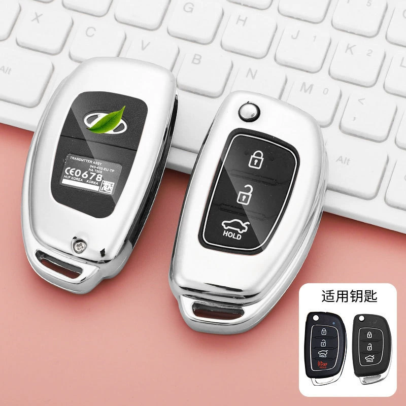 Подходит для Beijing Hyundai Xinshengda Key Label Sonata i10 Fista Pure Electric I Car Key Case