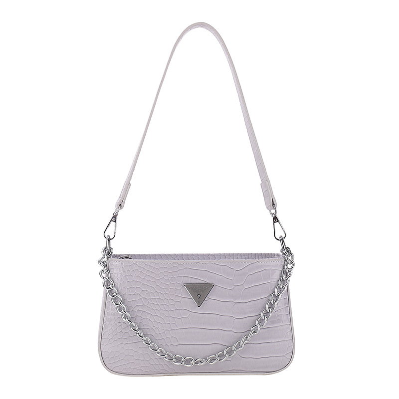 2023 nuevo bolso de cadena de color caramelo patrón de piedra bolso crossbody de un solo hombro El Comercio exterior popular de este año bolsa de axilas de un hombro hembra