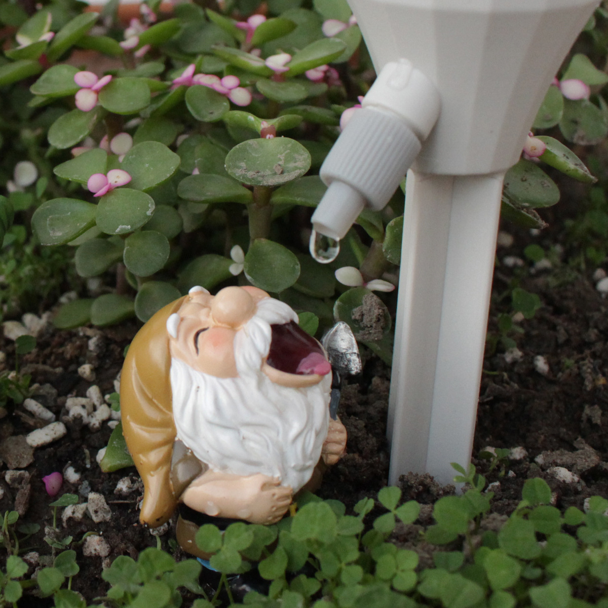 Automatic watering device household flower planting irrigation device succulent plant water seepage drip irrigation lazy watering artifact flower pot decoration