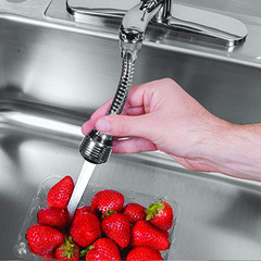 Manufacturer Turbo Flex360 Multi-Extension Water Pipe Connector TV Rotating Soft Hose Shower Head