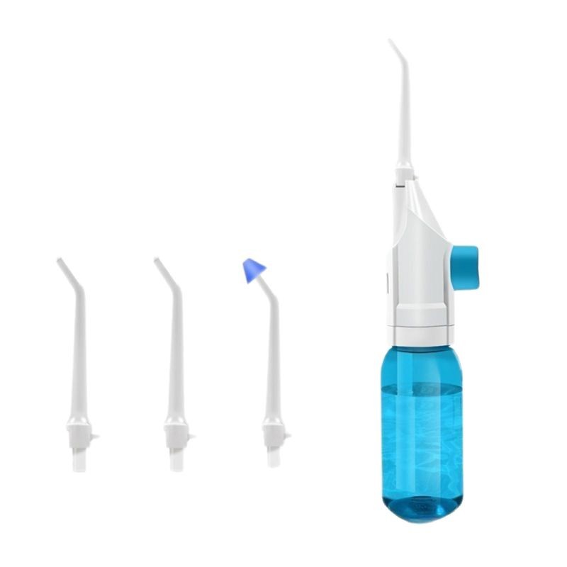 Limpiador dental manual doméstico portátil agua hilo dental cálculo dental limpieza bucal limpiador dental adulto