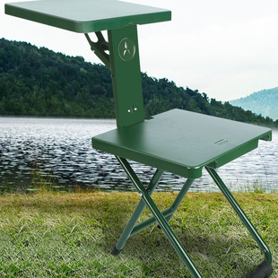 Field Writing Chair Multifunctional Folding Chair Study Field Stool Portable Chair Outdoor Writing Desk Chair