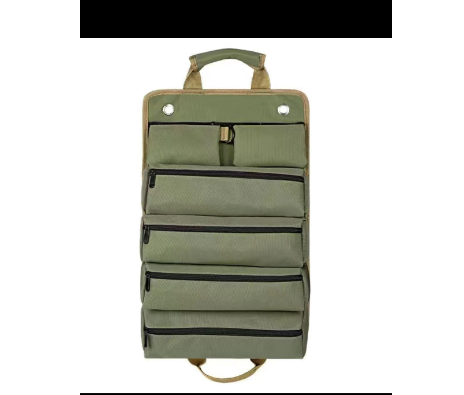 Rollo de herramientas para electricistas, tela Oxford, engrosado, electricista, bolsa de almacenamiento para carpintería, kit de herramientas de hardware para automóviles