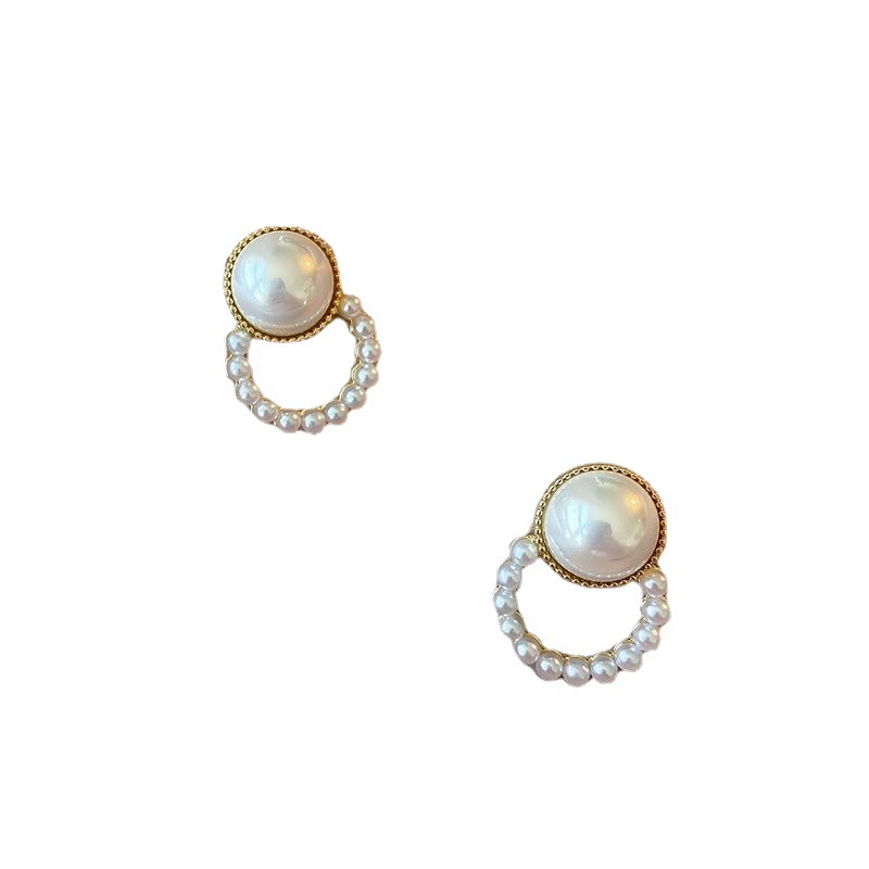 Tide, серьги из жемчуга, серебряная игла, стиль Шанель, яркий запоминающийся стиль, высококачественный стиль, серебро 925 пробы