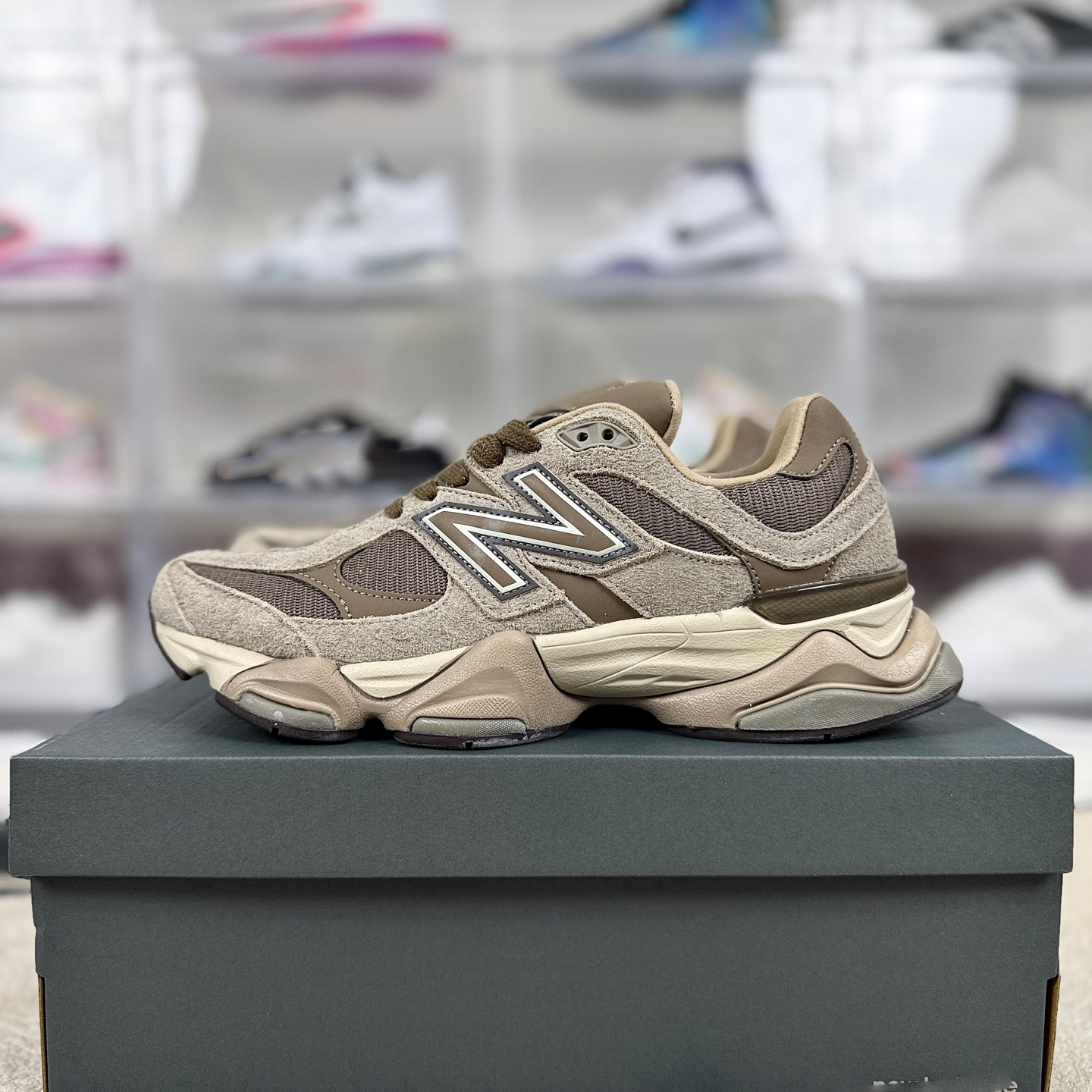 Pure original NB9060 retrógrado zapatos de zapatos de papá cómodos de amortiguación universal para hombres y mujeres zapatos deportivos de viaje y ocio
