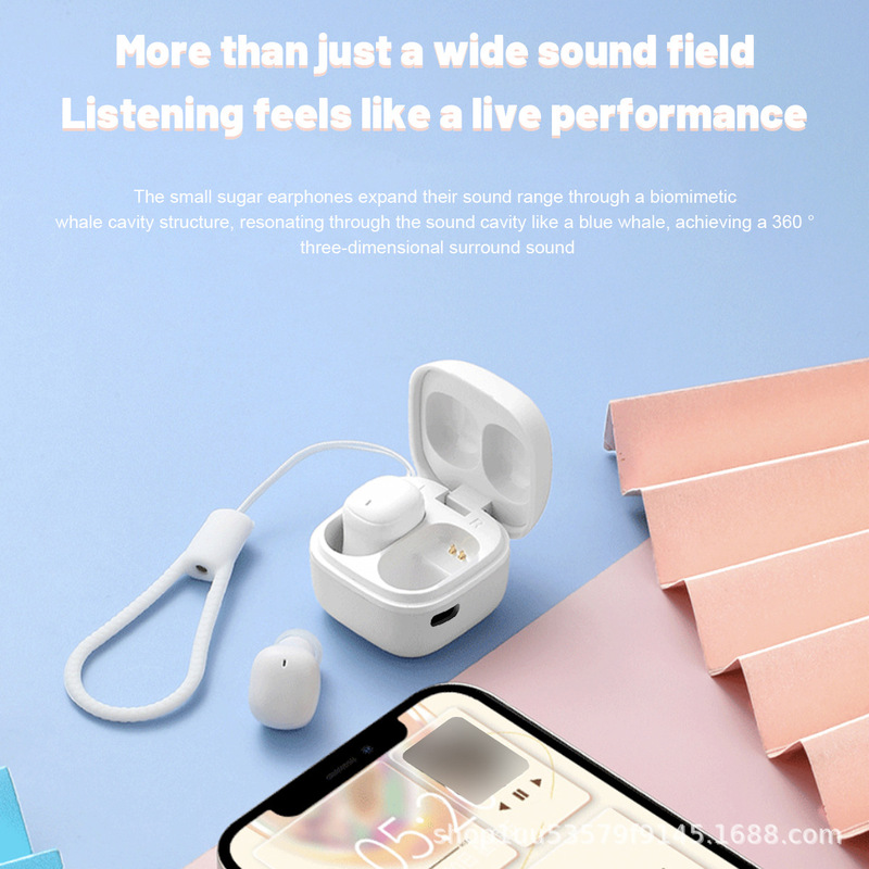 カスタマイズ可能な人気のソースファクトリーミニ超長バッテリー寿命TWSワイヤレスBluetoothヘッドセット、長時間装着しても痛みなし|undefined