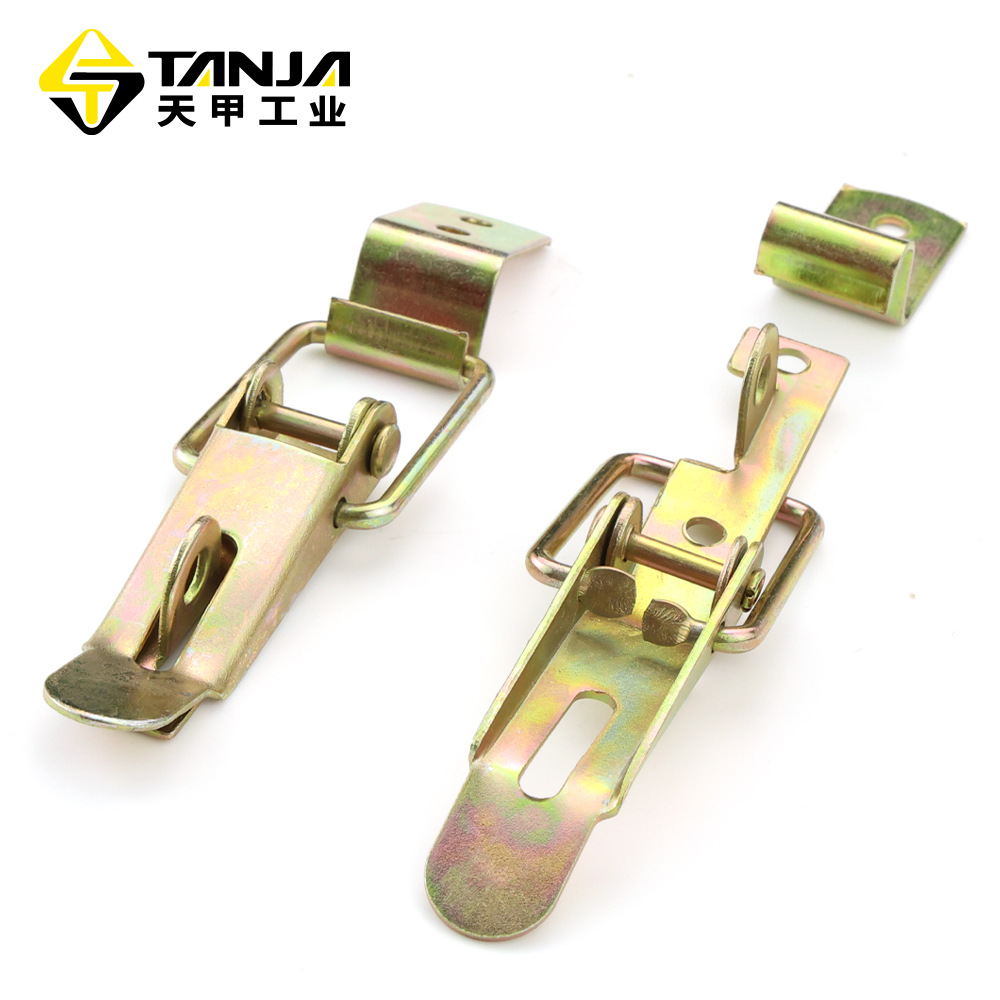 Tian Jia fabricantes al por mayor triciclo cerradura coche gancho A16 coche hebilla cerradura hebilla caja de madera hardware hebilla