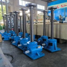 源头工厂蜗轮蜗杆立式丝杆升降机平台SWL系列手动电动丝杆升降机