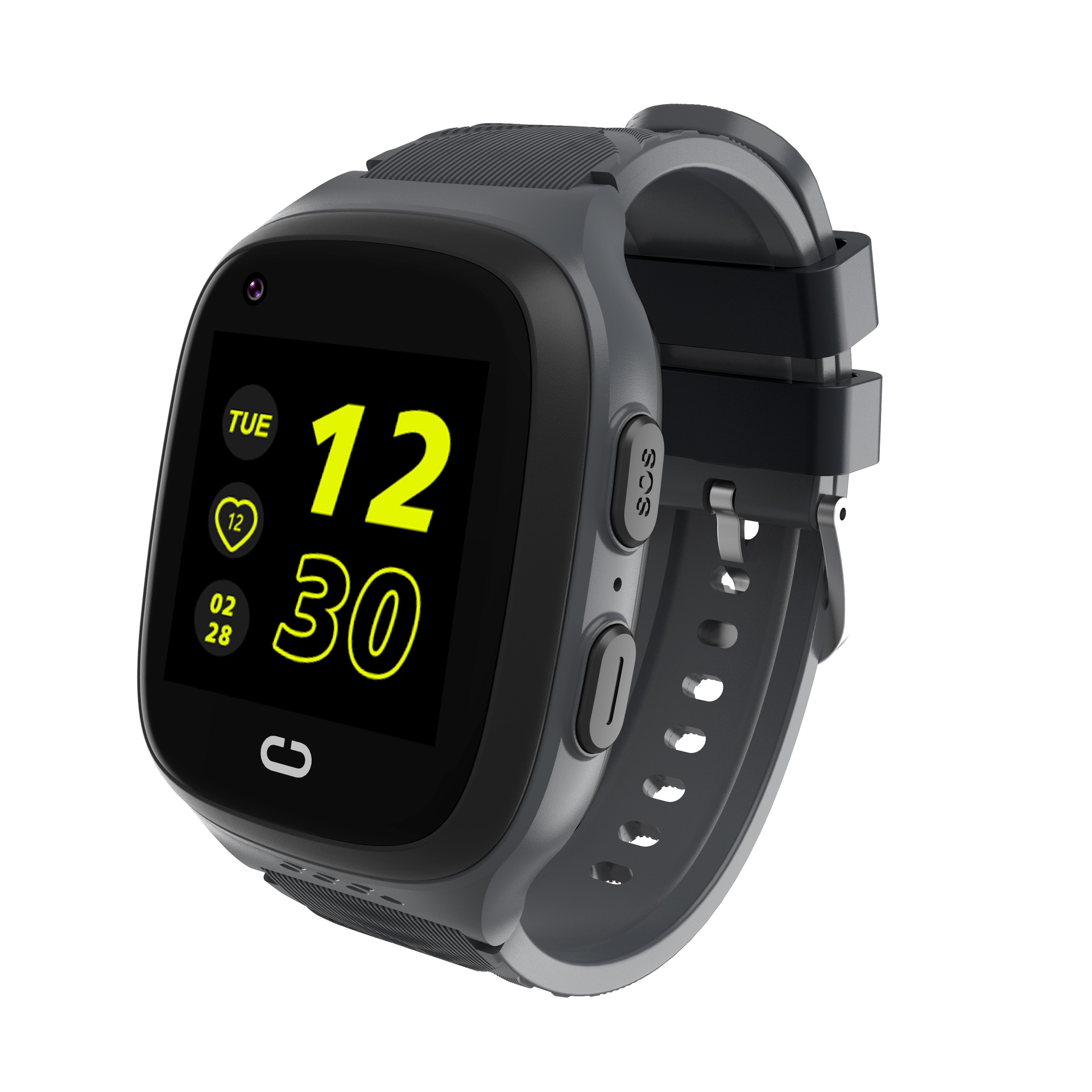 4G-C5 versión de videollamada de posicionamiento GPS de comercio exterior-negro