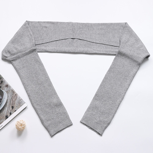 Cotton shoulder protector for men and women in spring and summer air-conditioned rooms to keep warm and sleep to prevent cold shoulder circumference for middle-aged and elderly people thin cervical spine shawl and waistcoat