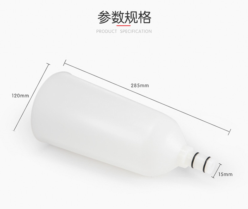 Car oil-filling nylon funnel, engine oil filling funnel, oil change maintenance filling tool