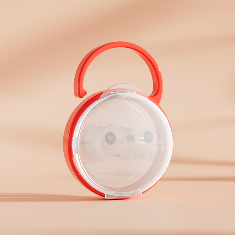 Caja Panda-Rojo grande