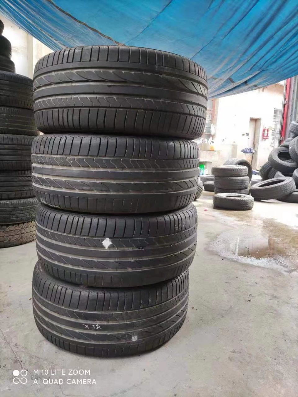 二手255/50r19普利司通防爆轮胎非倍耐力马牌