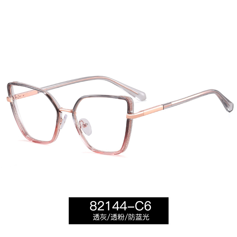 82144 Gafas anti-azul TR90 de comercio exterior europeo y americano