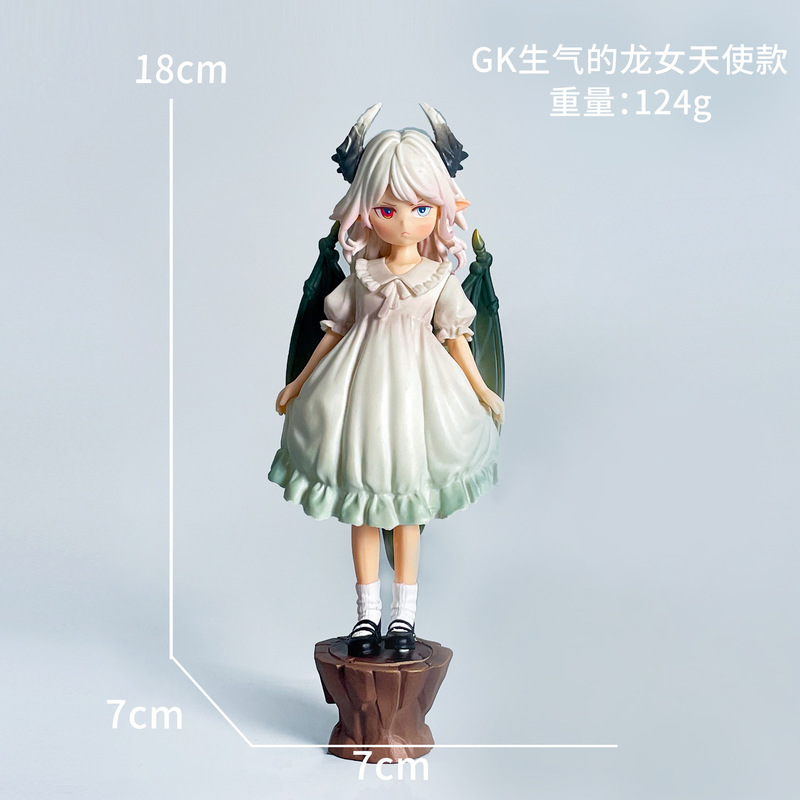初音未来手办动漫水冰月美少女蕾姆花嫁穹妹二次元公仔模型摆件批|undefined