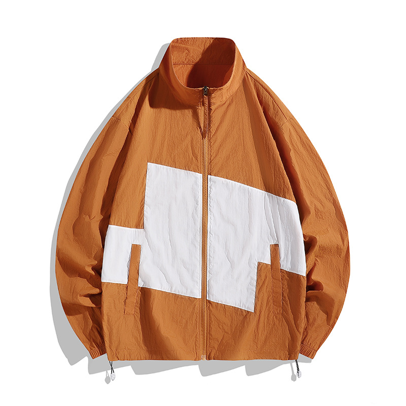 Ice Silk Sunscreen Clothes Men's Summer Thin Breathable Hooded Fishing Riding Casual Outdoor Quick-drying Jacket Coat