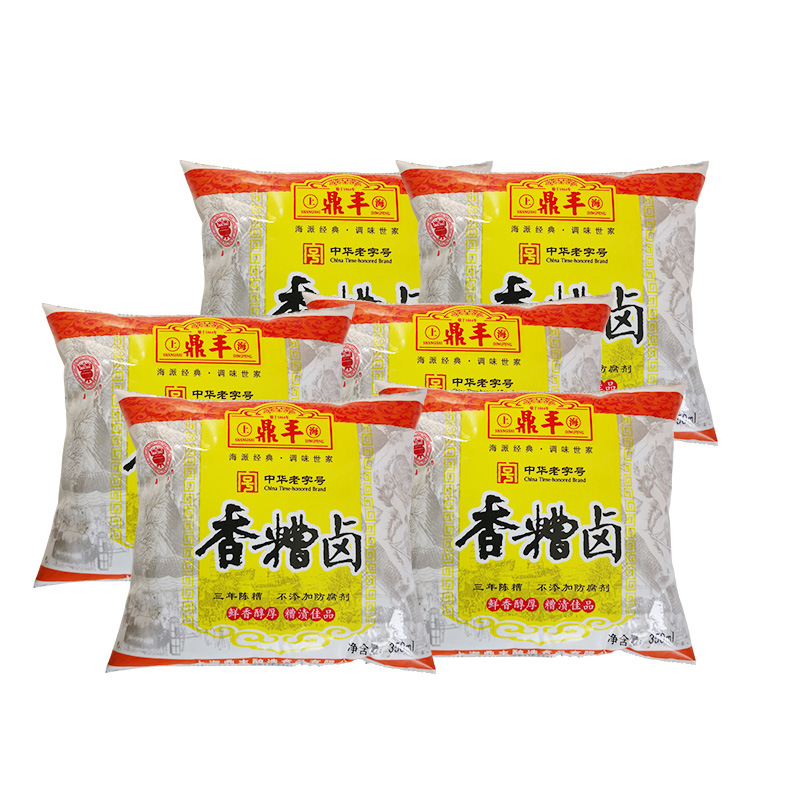 香槽鹵泡椒雞爪調料汁香糟鹵料酒漕鹵三年陳350mlx6糟鹵汁鳳代發