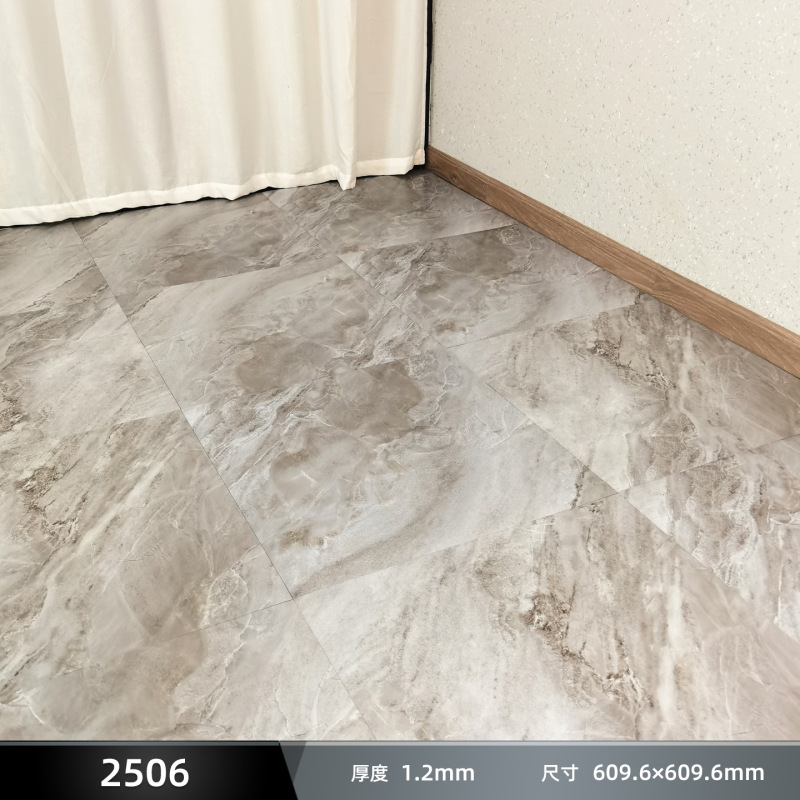 Pvc自己接着床貼り付け問屋用模造タイル石紋防水耐摩耗難燃リフォーム石プラスチック床革|undefined