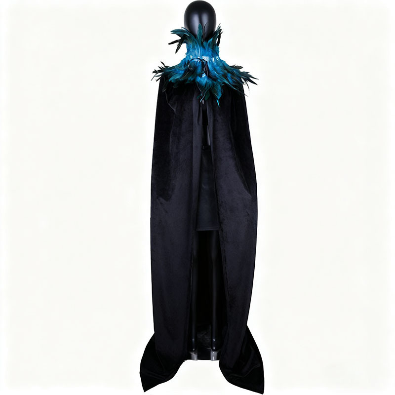 Amazon Carnaval Shalf Wrestler Capa Campeón Pluma False Collar Shower Halloween Ball TK