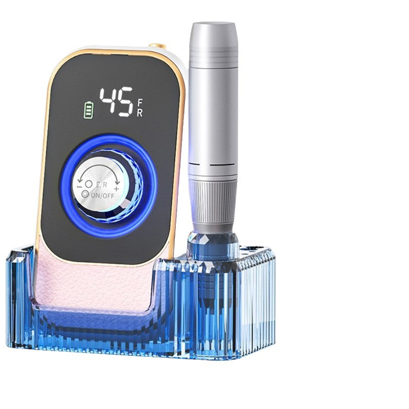 Desmontaje transfronterizo de uñas polidor de uñas integrado almacenamiento portátil de energía de luz de color brillante polidor de uñas profesional