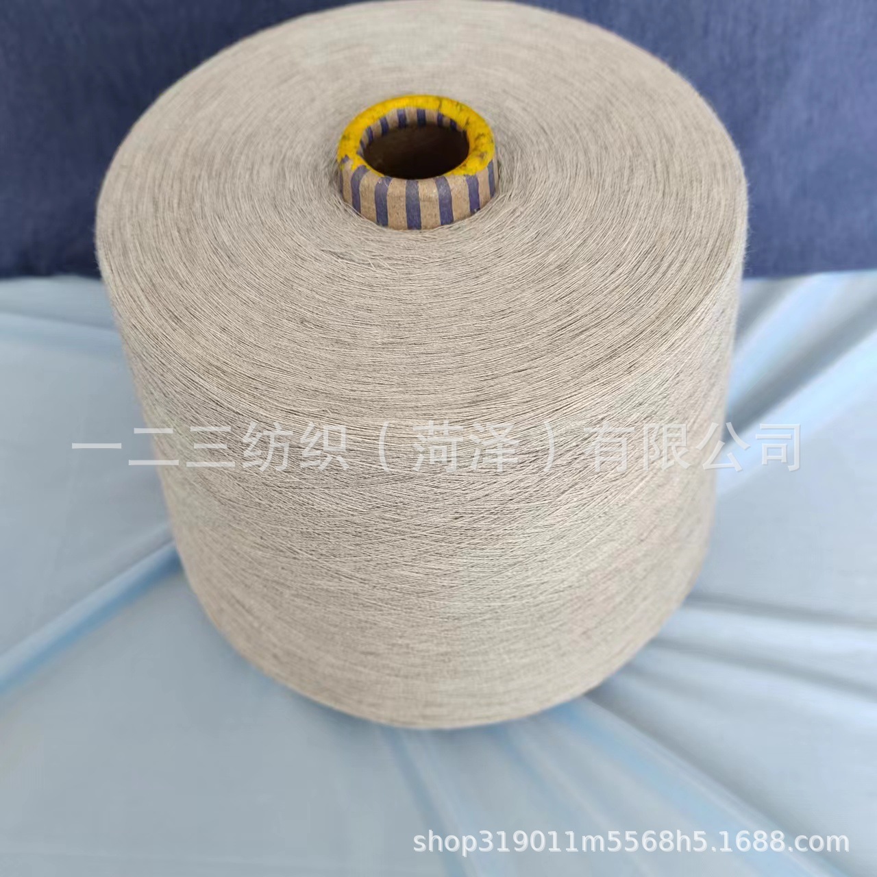 纯棉麻灰色纱 有机棉纱 良好棉纱 再生棉纱 丝光烧毛纱 现货供应