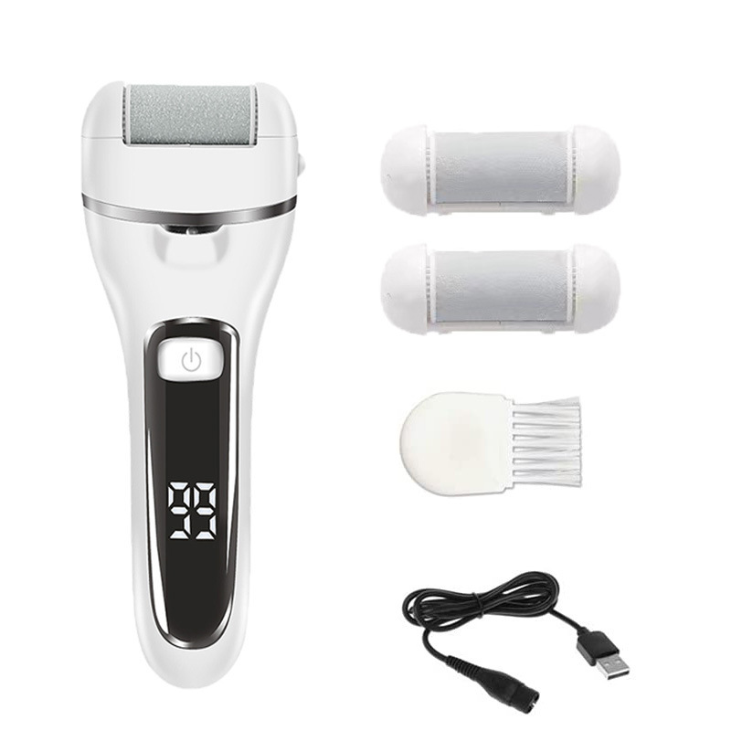 新型足磨き器砂磨きヘッド交換ヘッドローラー電動防水足修理器研削ヘッド砥石ヘッド白黒|undefined