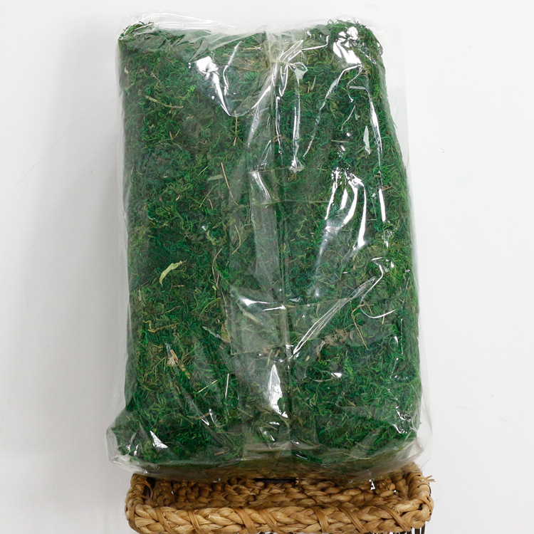 Simulación de musgo seco de piedra de musgo Simulación de planta verde Arreglo floral Simulación de musgo Arte floral Exportación transfronteriza