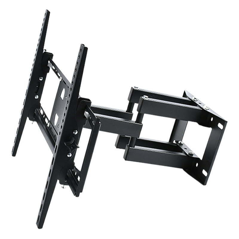 Percha de TV retráctil del fabricante 32-70 pulgadas Soporte de TV universal Monitor retráctil giratorio Percha de pared image 1
