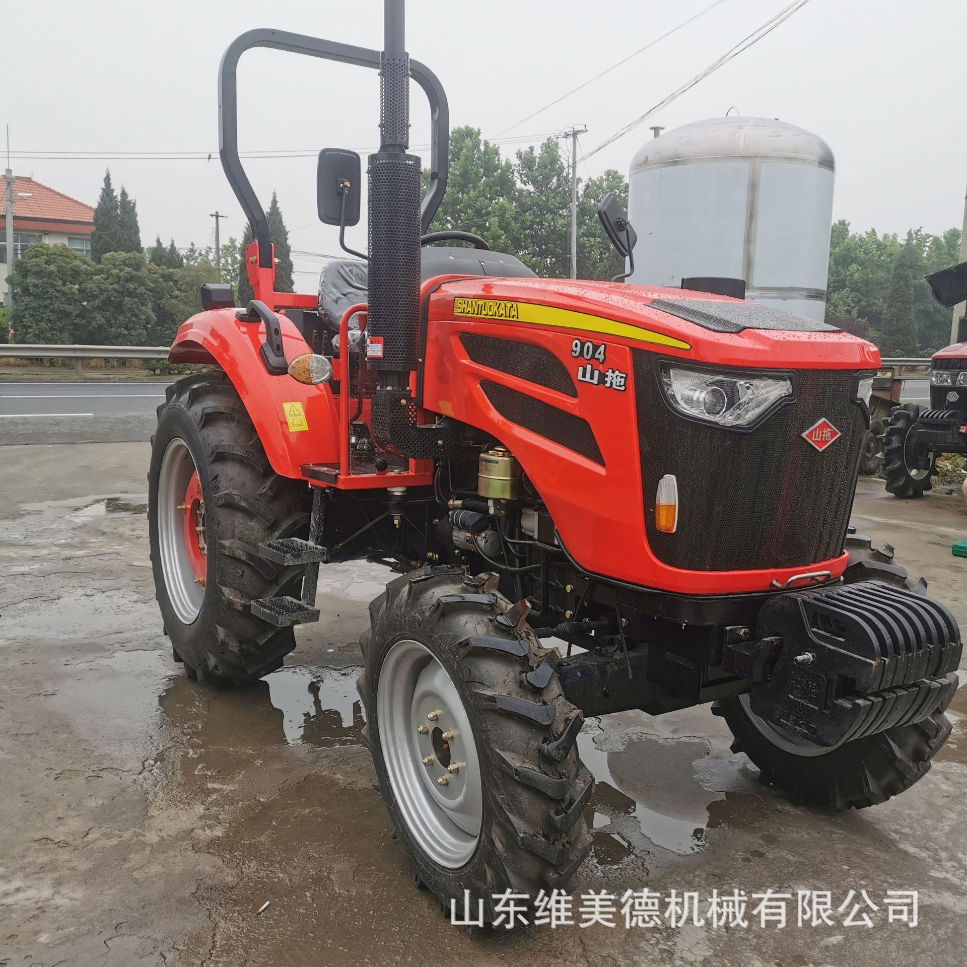 全新山拖904水旱两用拖拉机 四驱多缸拖拉机 东方红发动机