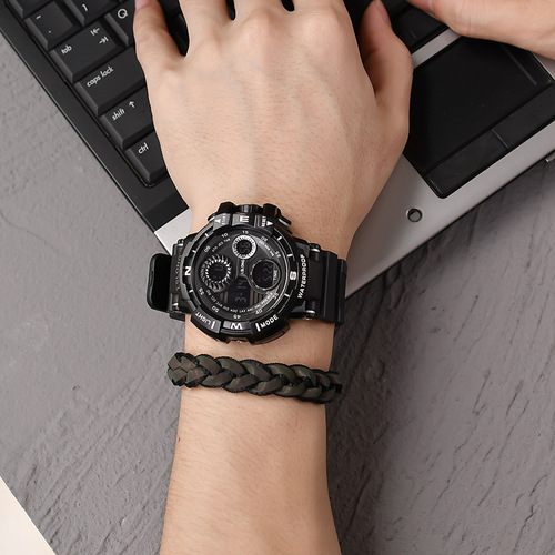 潮流男士情侣女学生手表 运动时尚防水闹钟LED电子腕表外贸批发