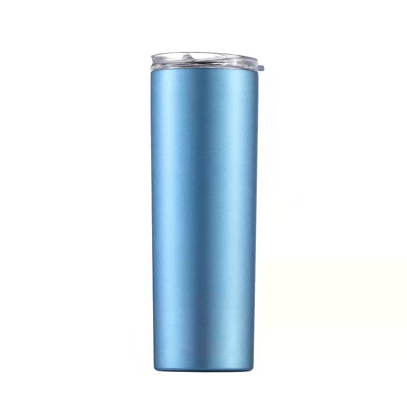 En stock 20oz taza recta 304 Acero inoxidable superficie brillante taza del coche taza de agua termo vacío taza