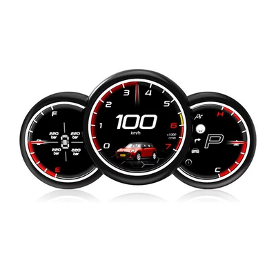 New Version Upgraded Dashboard – automobile instrument - mini-2014-2023-basic-style