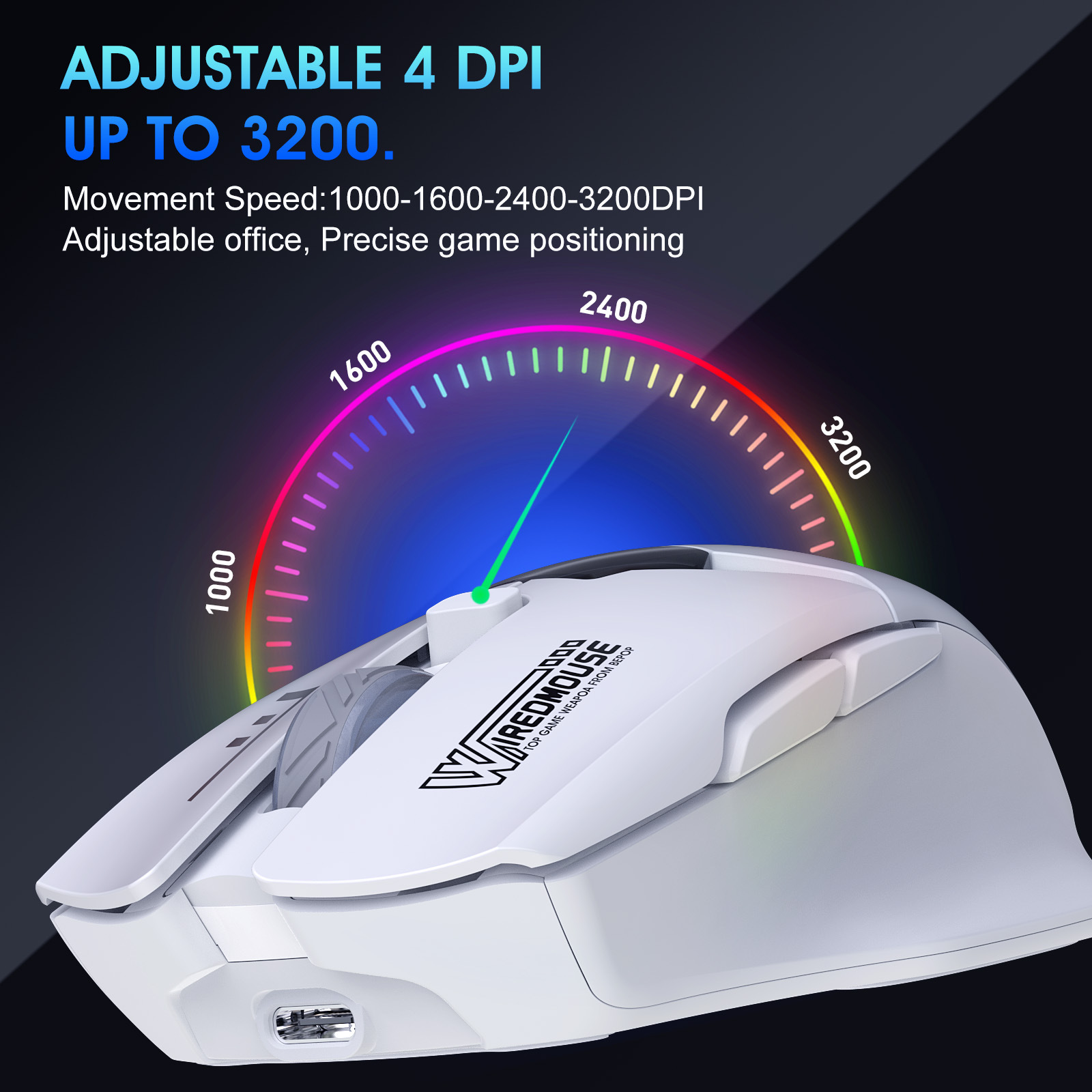 Wireless Bluetooth Dual-Mode-Maus mit Ladefunktion, leise, Gaming, intelligente Bildschirmanzeige, Computer-Monitor-Maus für grenzüberschreitenden Handel
