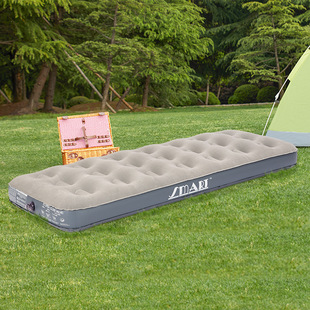 Outdoor Inflatable Mattress 24 Hole Single Inflatable Mattress Flocking Home Inflatable Mattress Factory Manufacture Mattress