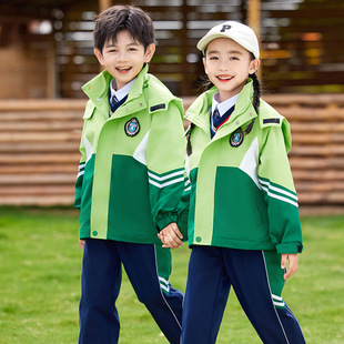 Kindergarten garden clothes spring and autumn children's class clothes three-piece suit boys and girls jacket sportswear primary school uniform