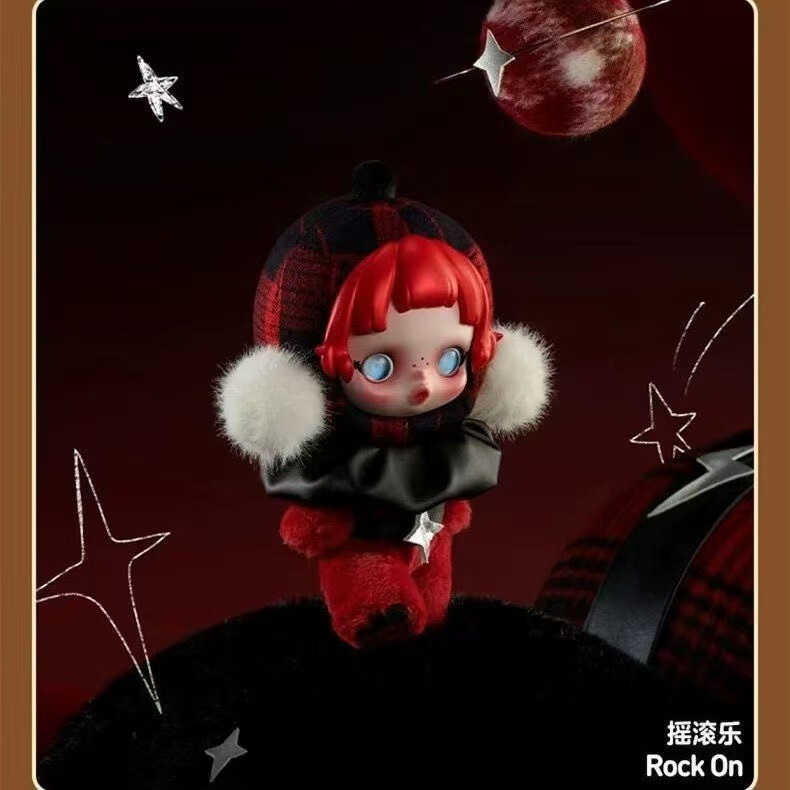 冬日乐章系列潮玩盲盒SKULLPANDA毛绒公仔SP系列搪胶毛绒玩偶挂件|undefined