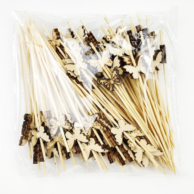 Pastoral Cactus Swan · Pineapple Bamboo Toothpick 1 Set display picture 5