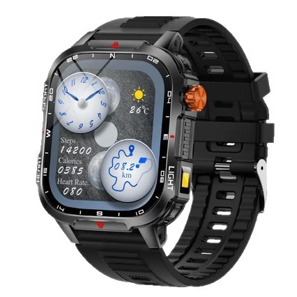 Smartwatch For Men With Pedometer Heart Rate Compass And Dial_voghion.com