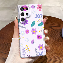 厂家直销花卉菲林手机壳Galaxy女款S24ultra小清新保护套S25+新款