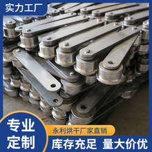 不锈钢输送链条节距200mm重载F轮大滚子链条异型机械链条定制加工
