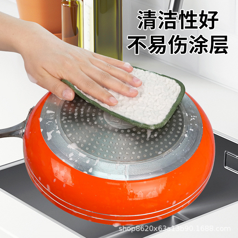 銀糸布綿ガーゼ食器洗い布キッチン用品厚手油汚れにくい食器洗い布百潔布吸水布吸油布|undefined