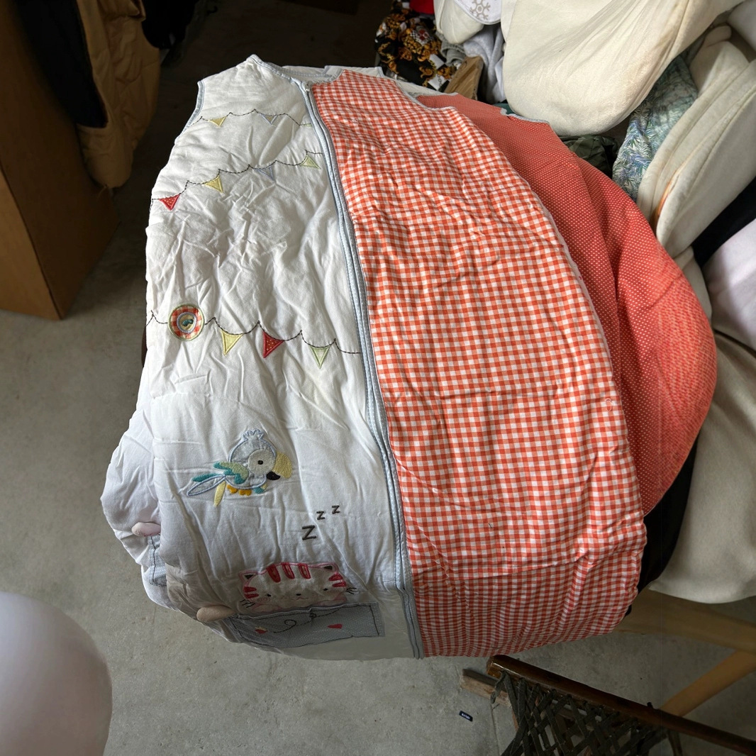 Disney klA BL C muchas marcas de exportación chaleco envuelto en los pies bolsas de dormir cubiertas chaleco de algodón mangas