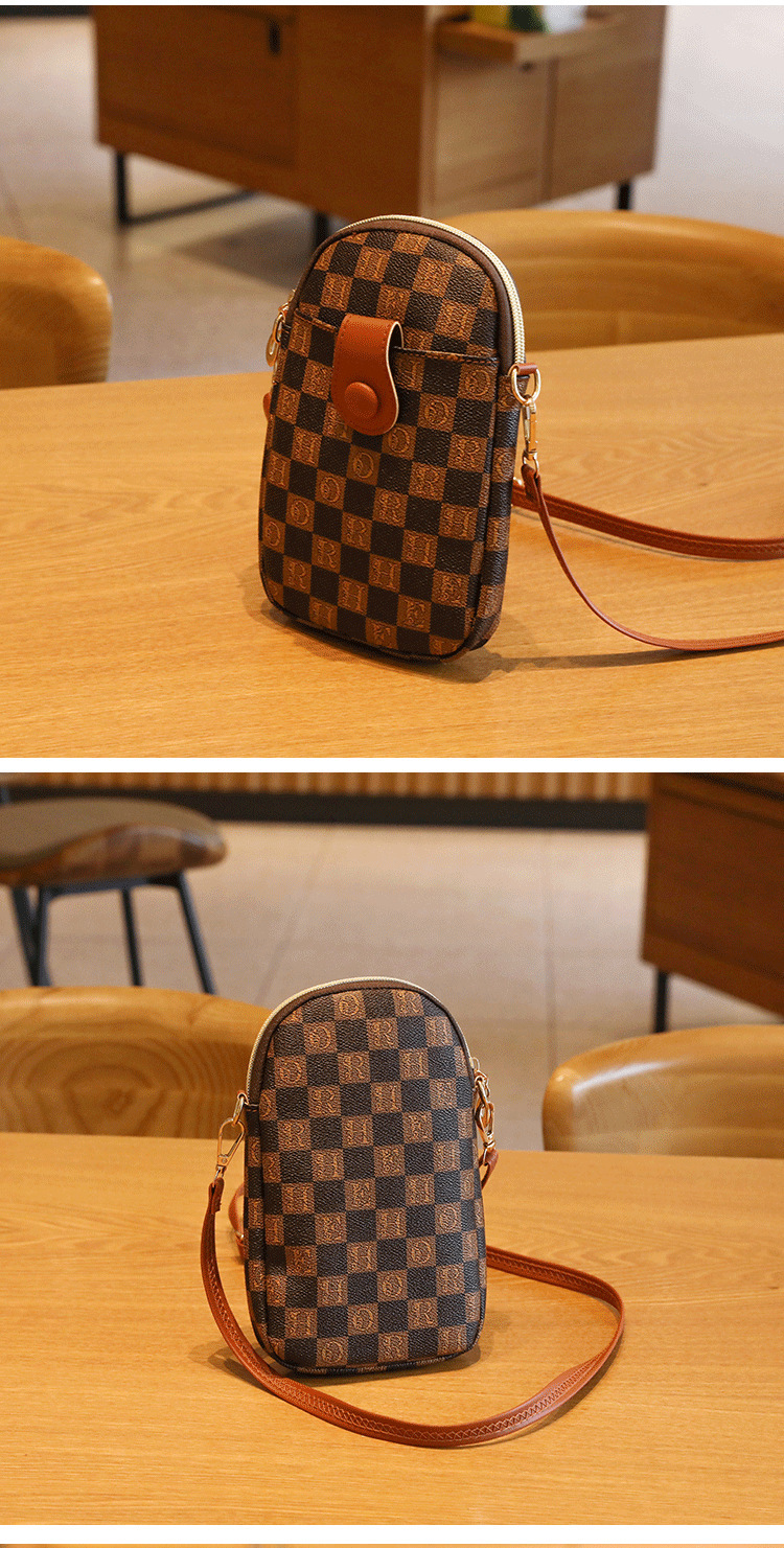 Women's Printed Shoulder Crossbody Mini Mobile Phone Bag_voghion.com