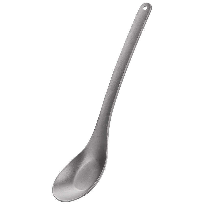工場直売純チタン屋外チタン食器家庭食器スプーン加工元宝スプーンチタン製品スプーン|undefined