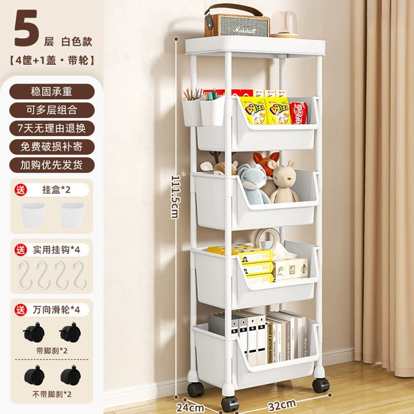 5-layer white-flat top [pulley + hook + hanging box] ♢