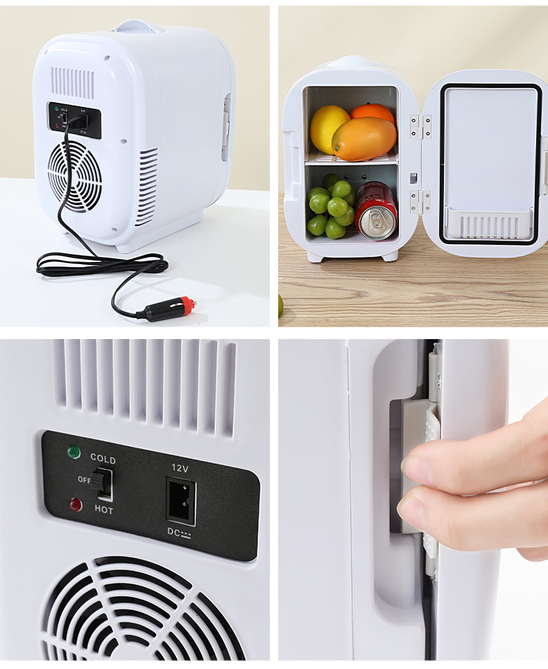 2025 New Car Refrigerator Universal Small Car Home Dual-Purpose Cold Storage Refrigerator Dormitory Refrigeration Single Use